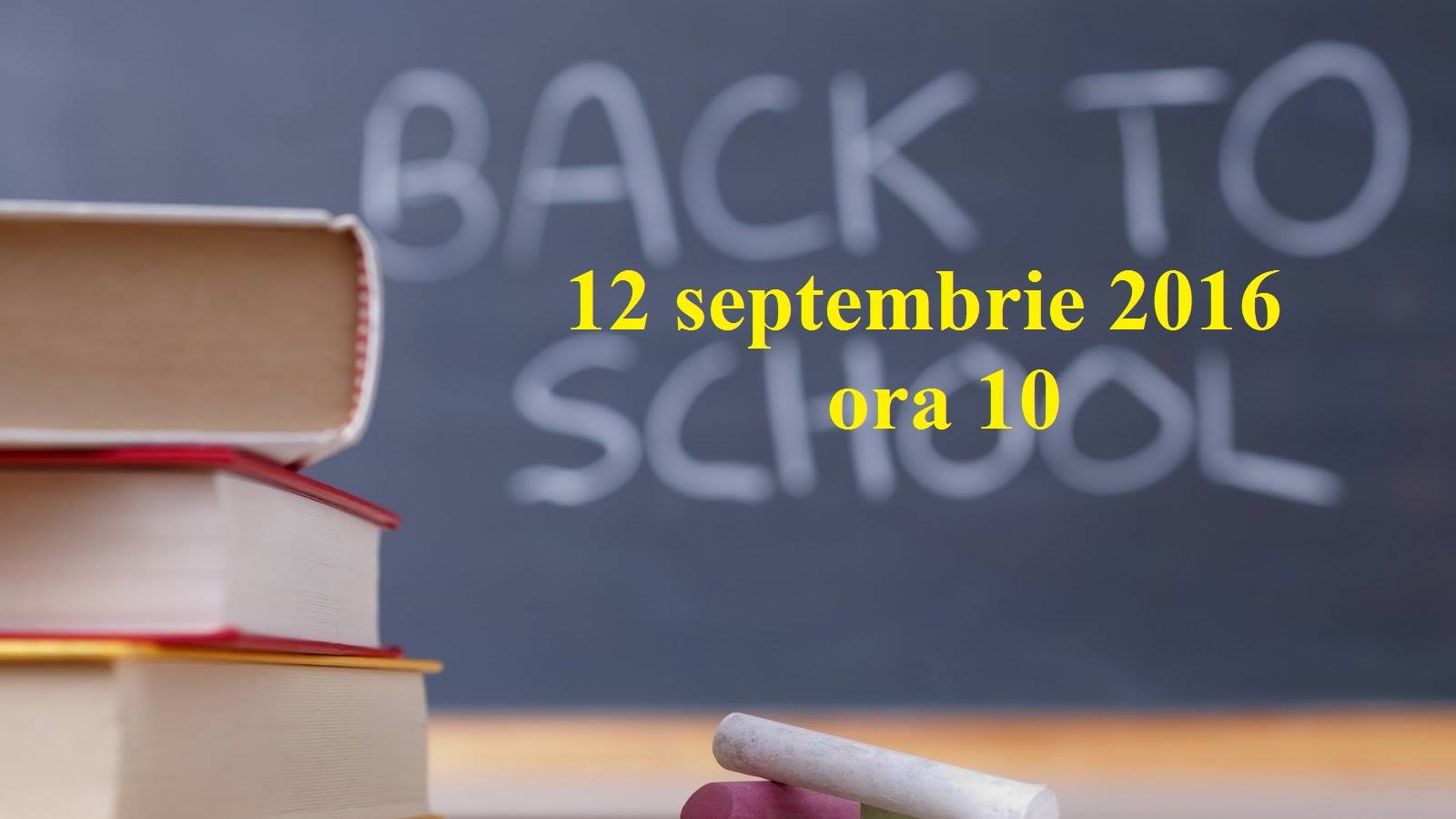 Prima zi de școală